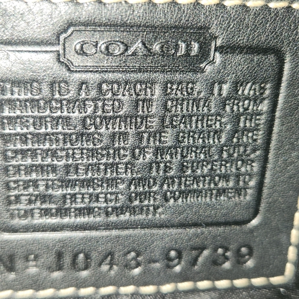 Coach vintage shoulder bag with wallet - Picture 6 of 6